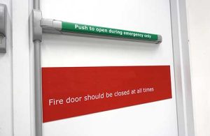 Fire-rated walls and floors