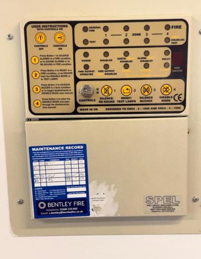 Our latest Fire Alarm installation